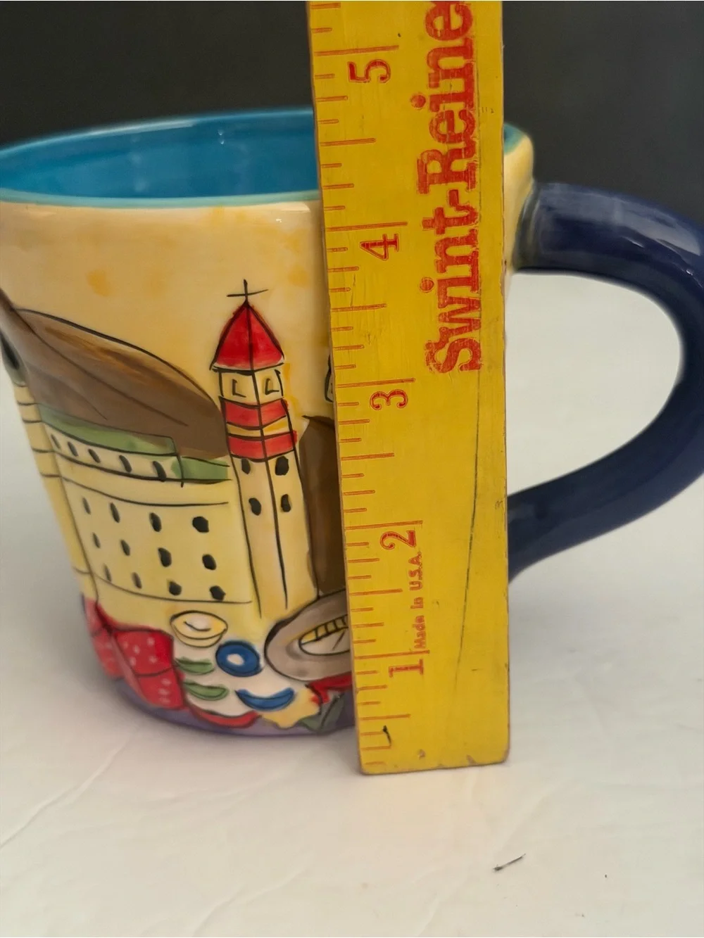 Las Vegas Hand Painted Coffee Tea  Mag